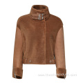 Winter New Thick Zipper Sherpa Jacket for Women